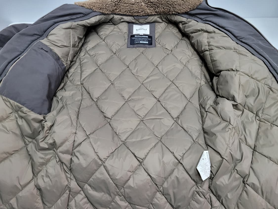 BEANPOLE 빈폴 보아 카라 구스 다운 패딩 자켓 / 남 95 브라운 상품이미지7