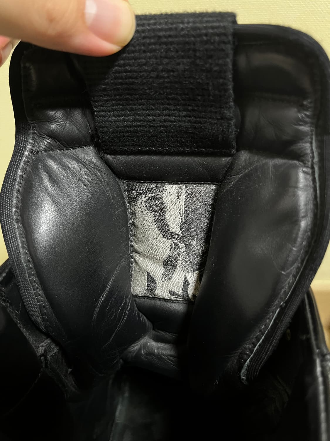 릭오웬스 메가범퍼 지오바스켓 올블랙 43.5 상품이미지6