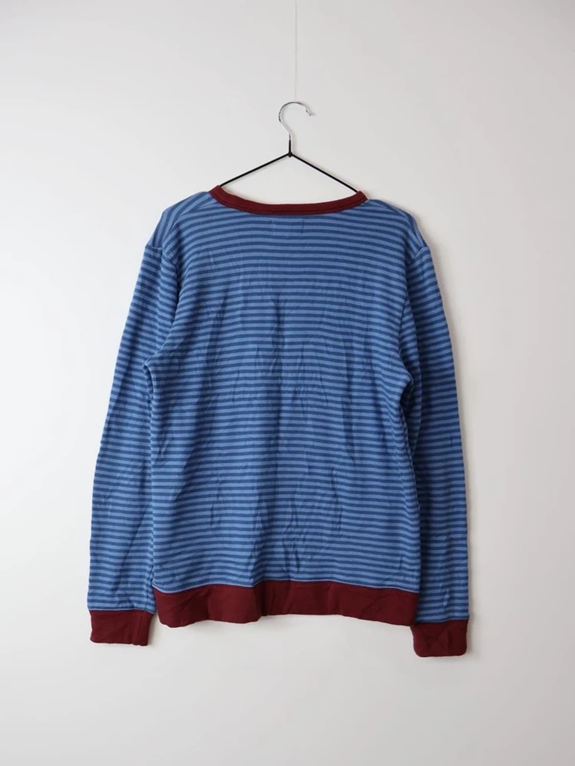 Obey Striped Crewneck Sweatshirt 상품이미지4