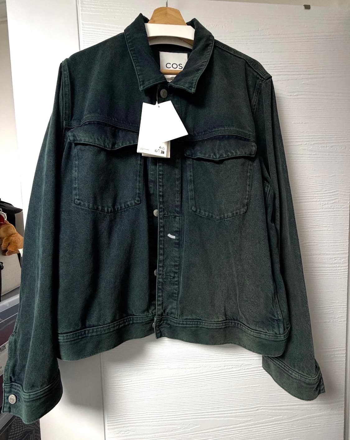 cos 투톤 데님자켓 상품이미지1
