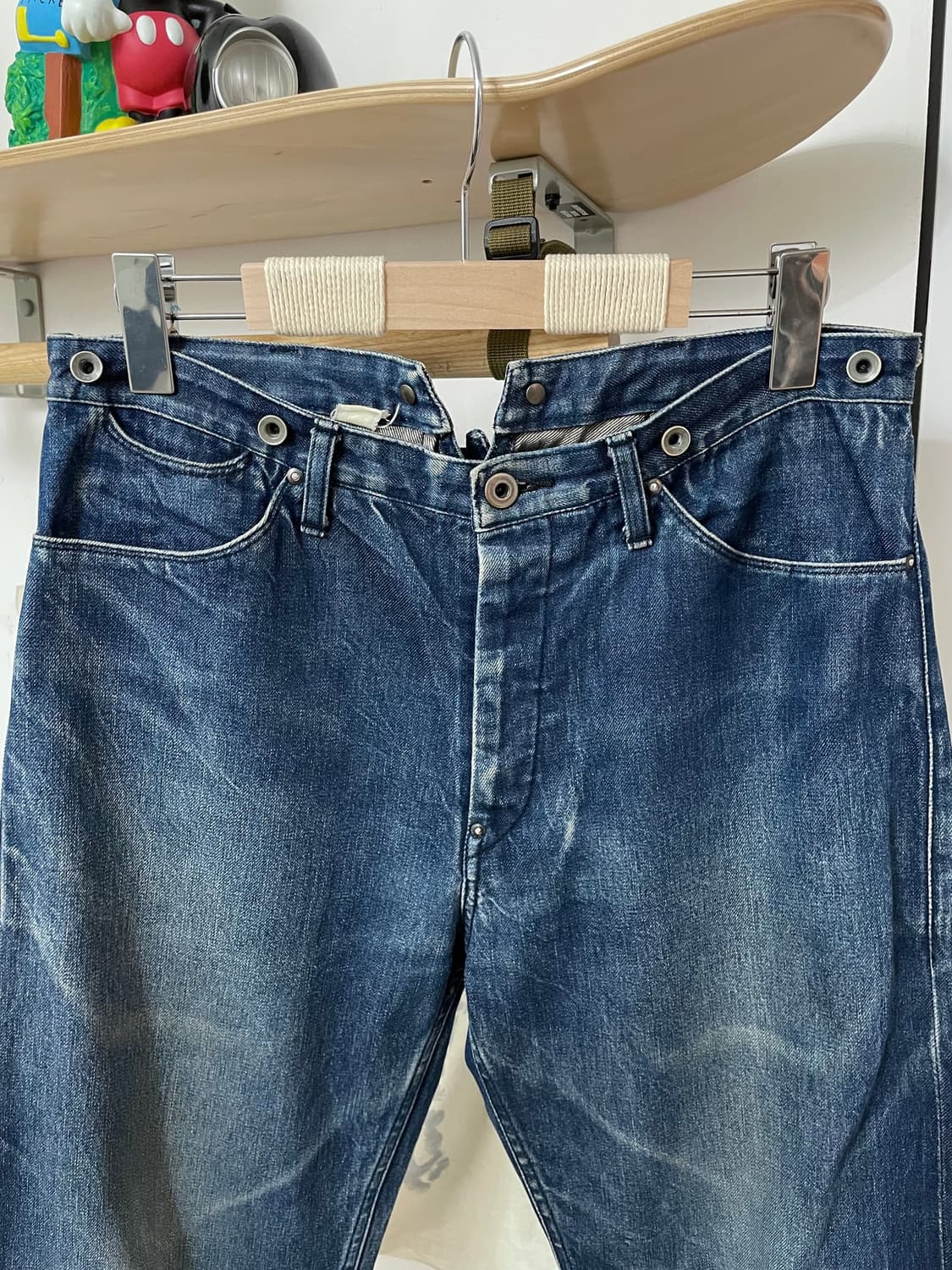 올드조 셀비지 데님 팬츠 상품이미지5