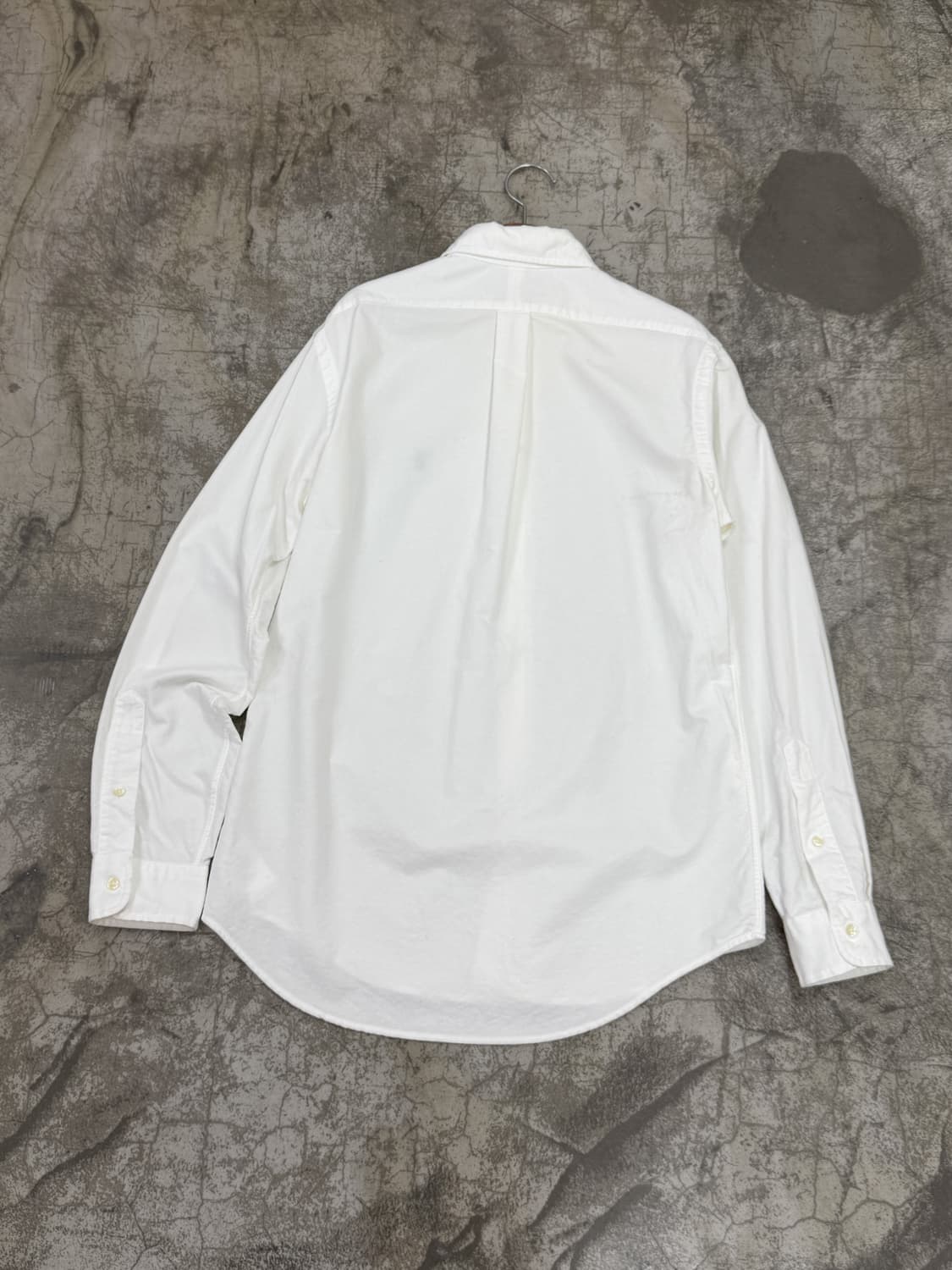 폴로 랄프로렌 클래식핏 가먼트 다이 옥스포드 셔츠 상품이미지4