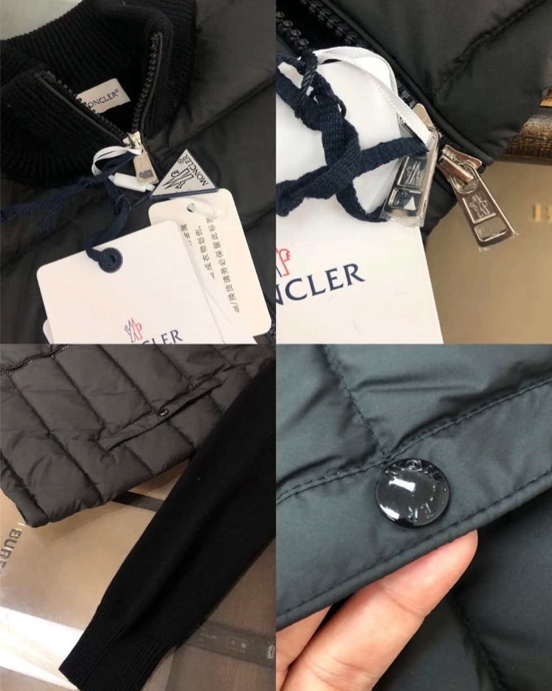 몽클레어 니트패딩 가디건 상품이미지7