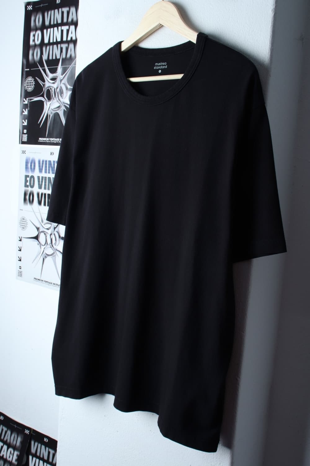 (XL-2XL) 무신사 스탠다드 반팔 티셔츠 빅사이즈 무지-H31401 상품이미지1