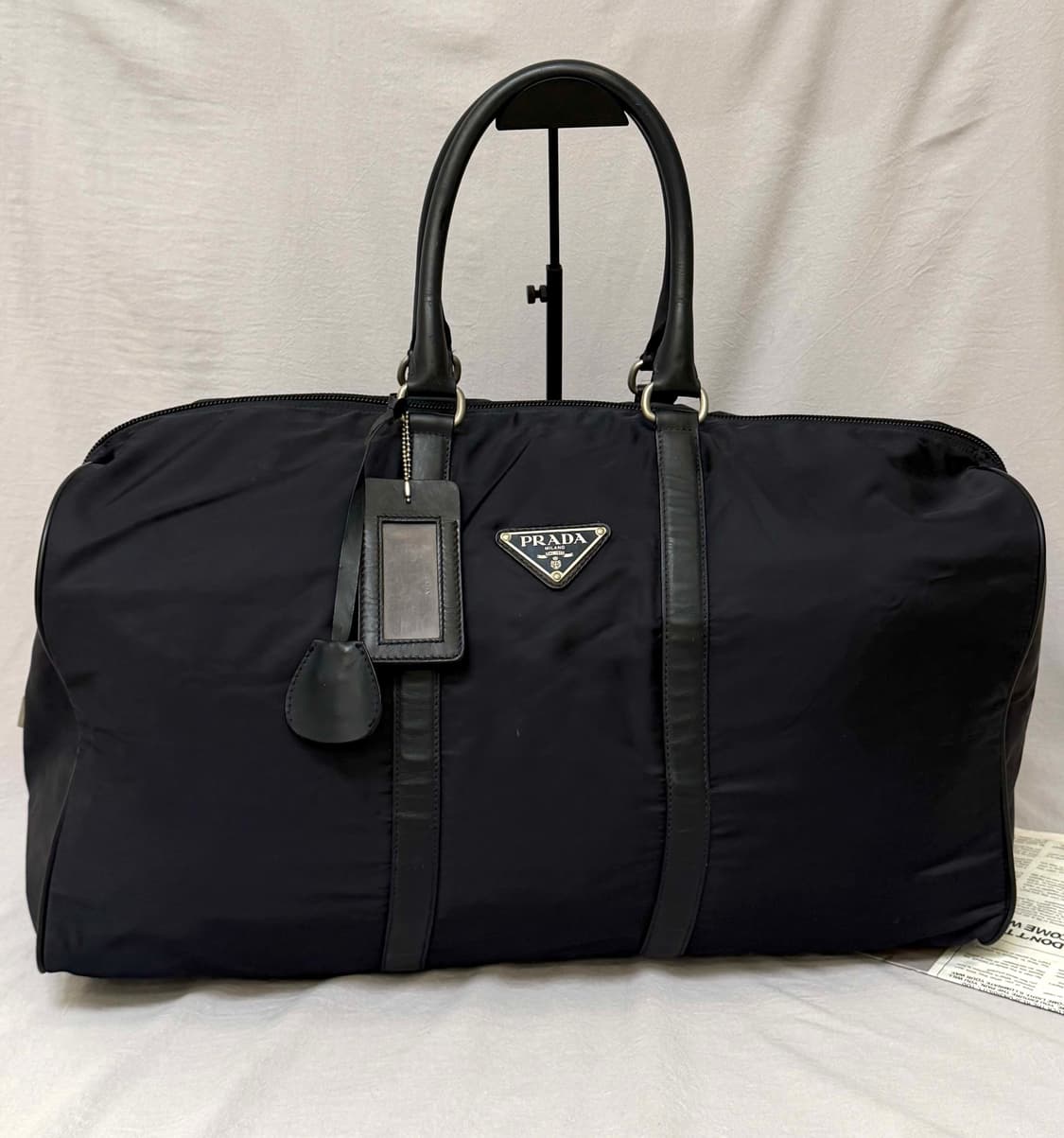 프라다 나일론 포코노 더플백 보스턴백 여행가방 골프가방 네이비 토트백 상품이미지3
