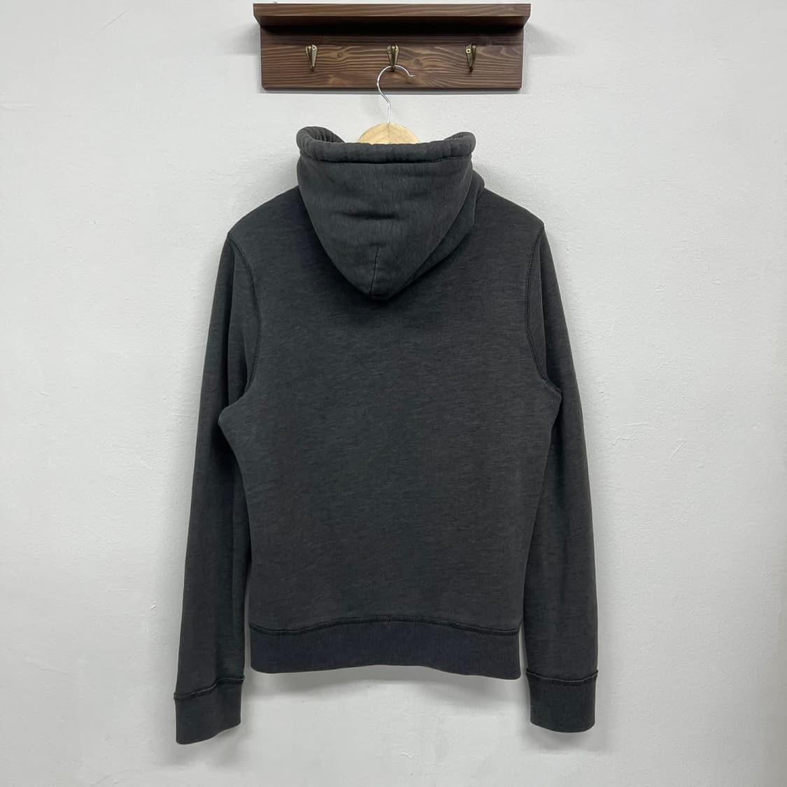 홀리스터 y2k 그레이 폭닥 양털 스웻 후드집업 희귀져지(L) 상품이미지5