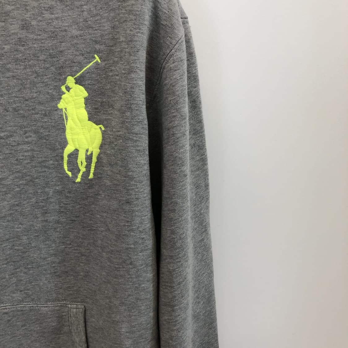 폴로 랄프로렌 네온빅포니 스웻후드 M 상품이미지3