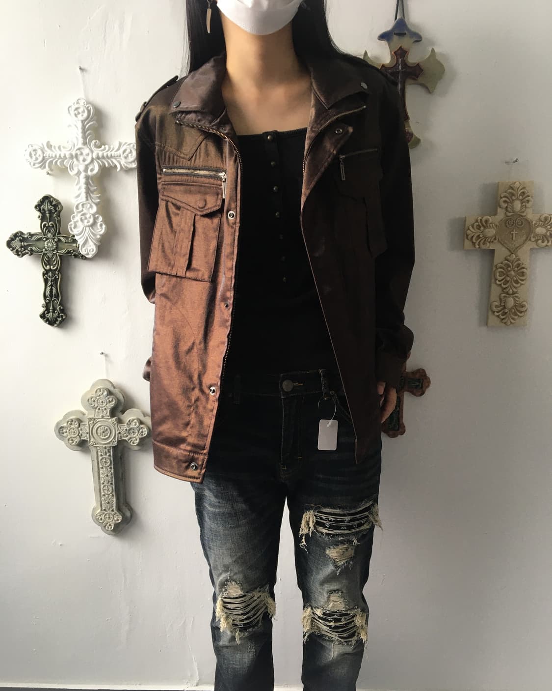 Shirt zip up jacket 상품이미지6