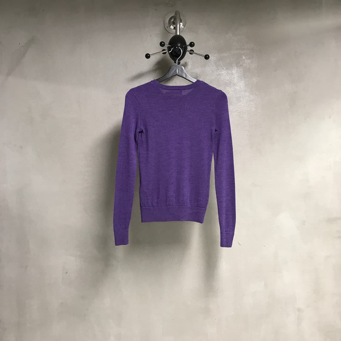 폴로 랄프로렌 QR 니트 퍼플 XS(W) 상품이미지7