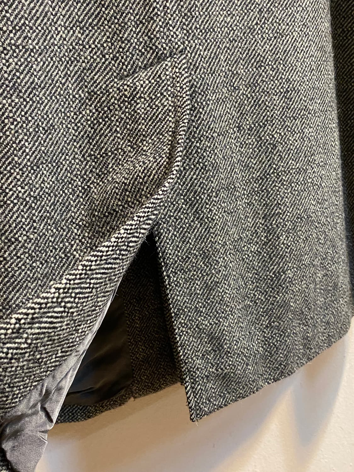 버버리 헤링본 울코트 상품이미지5