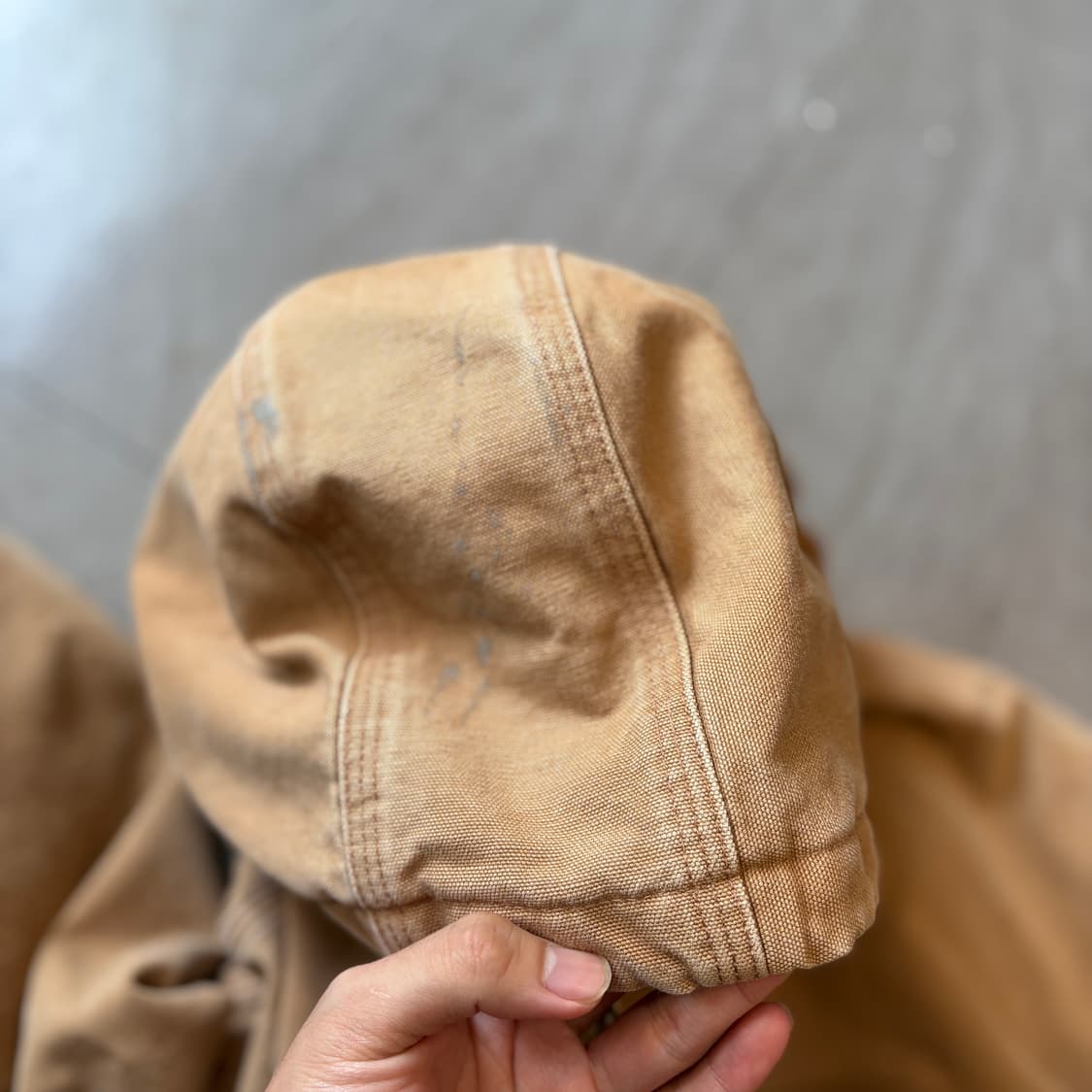 미국 생산 칼하트 j131 베이지 액티브 자켓 상품이미지8