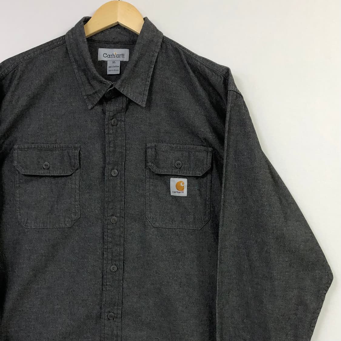 Xxl 칼하트 블랙 데님 셔츠 상품이미지1