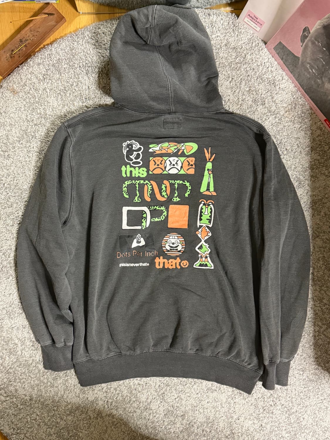 디스이즈네버댓 신노운스케 DPI 후드티 상품이미지3