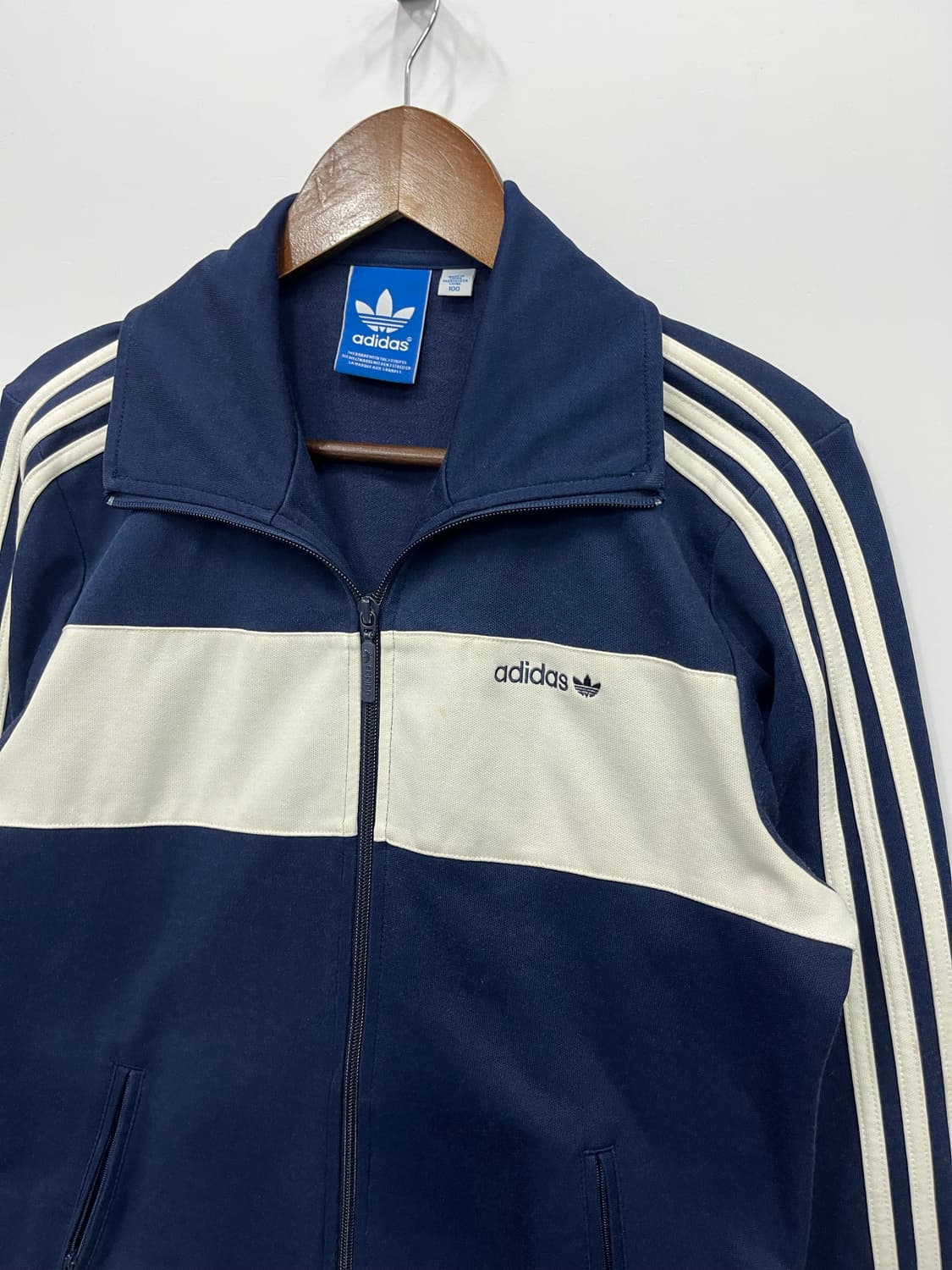 아디다스 네이비 베켄바우어 져지 트랙탑  상품이미지2