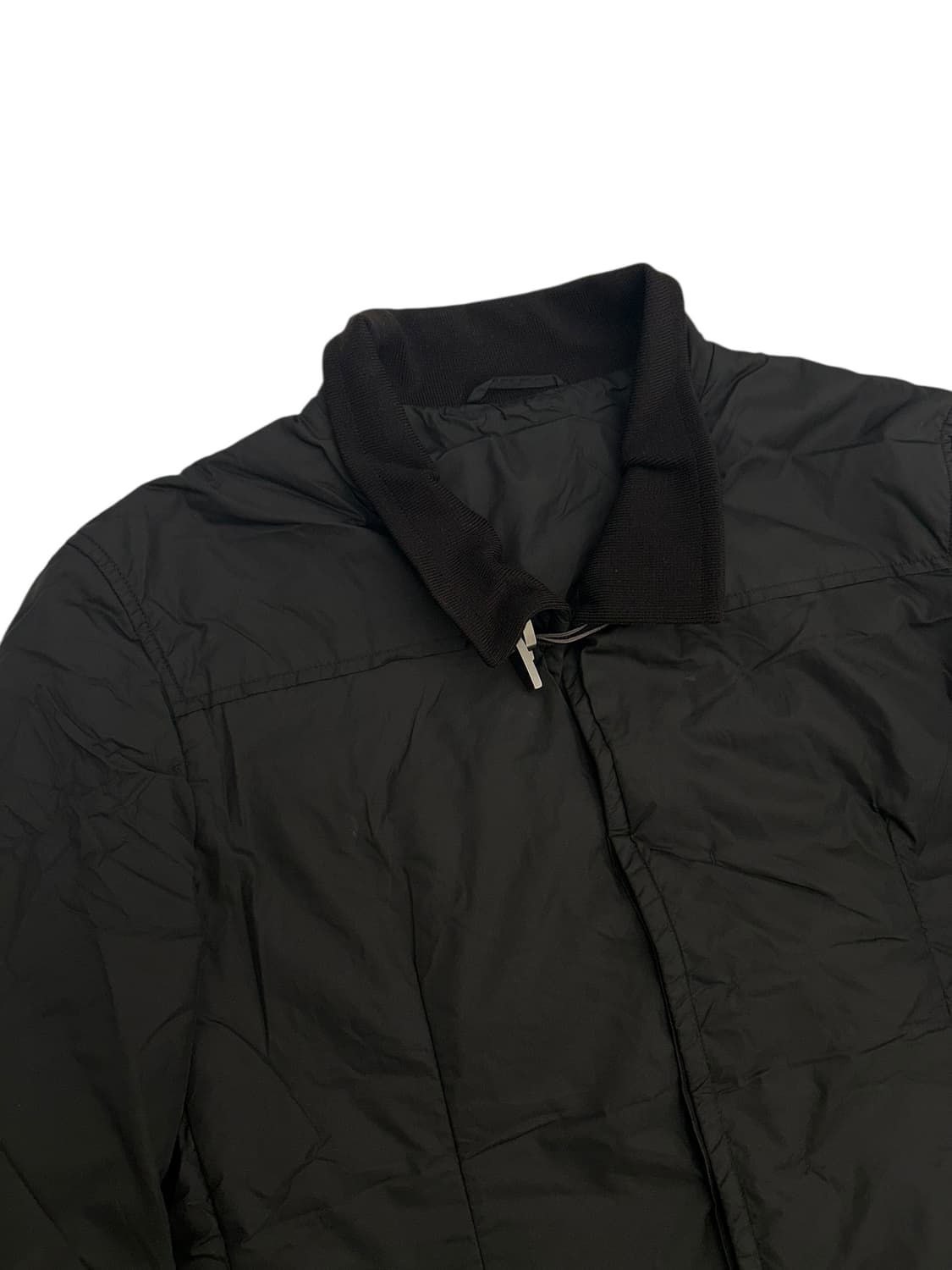 질샌더 블랙 나일론 자켓 상품이미지2