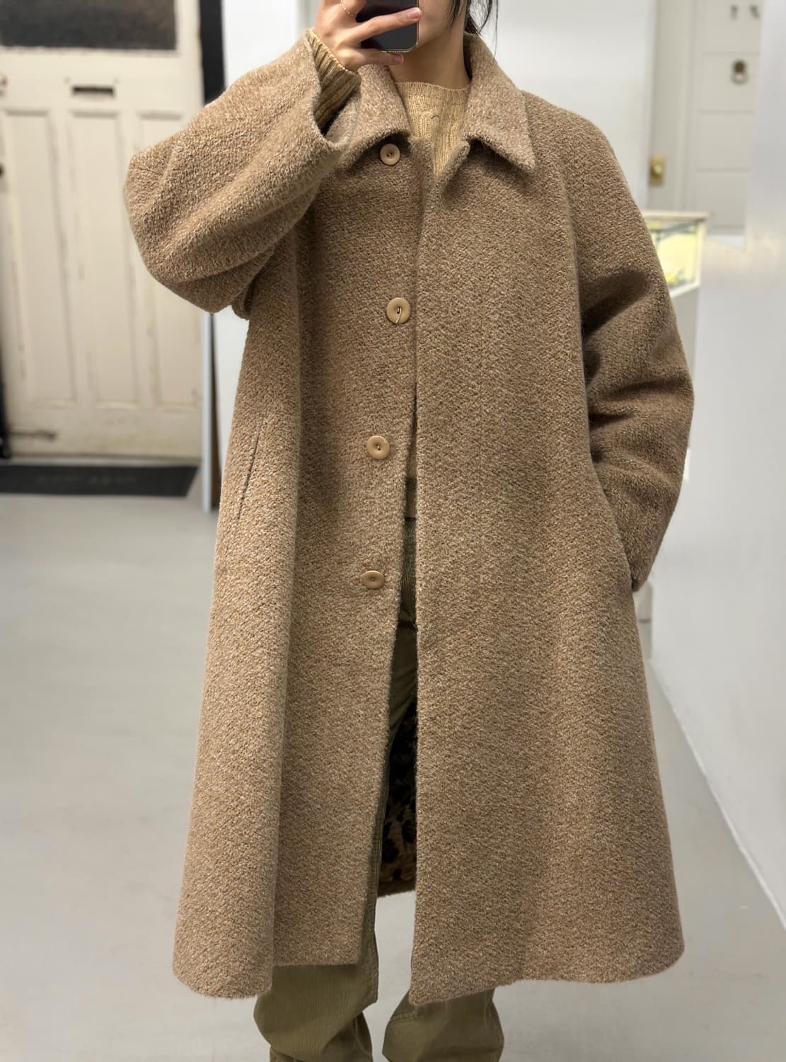 AGNONA 알파카 코트 상품이미지2