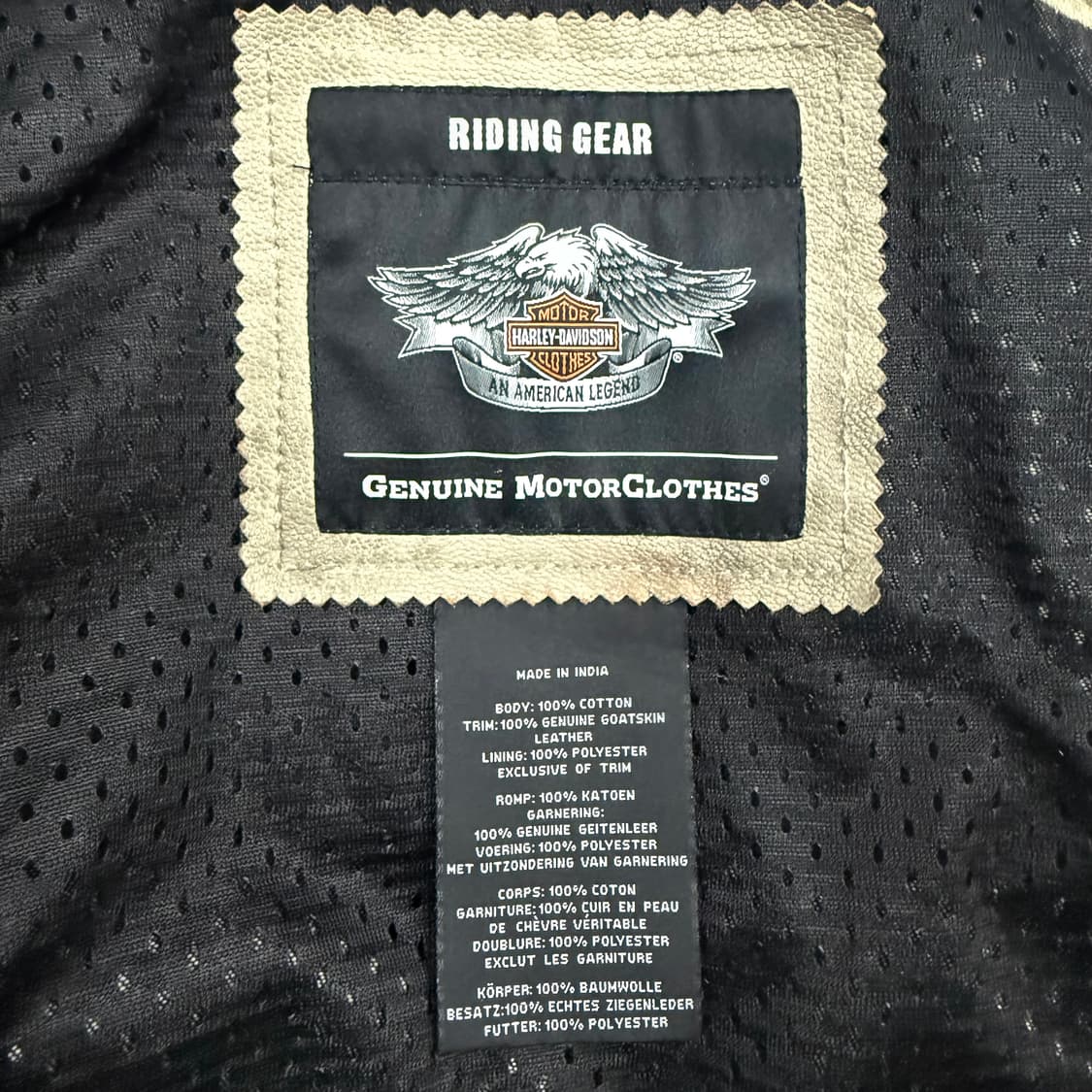 할리데이비슨 컨버터블 더티 워싱 라이더 자켓 상품이미지7