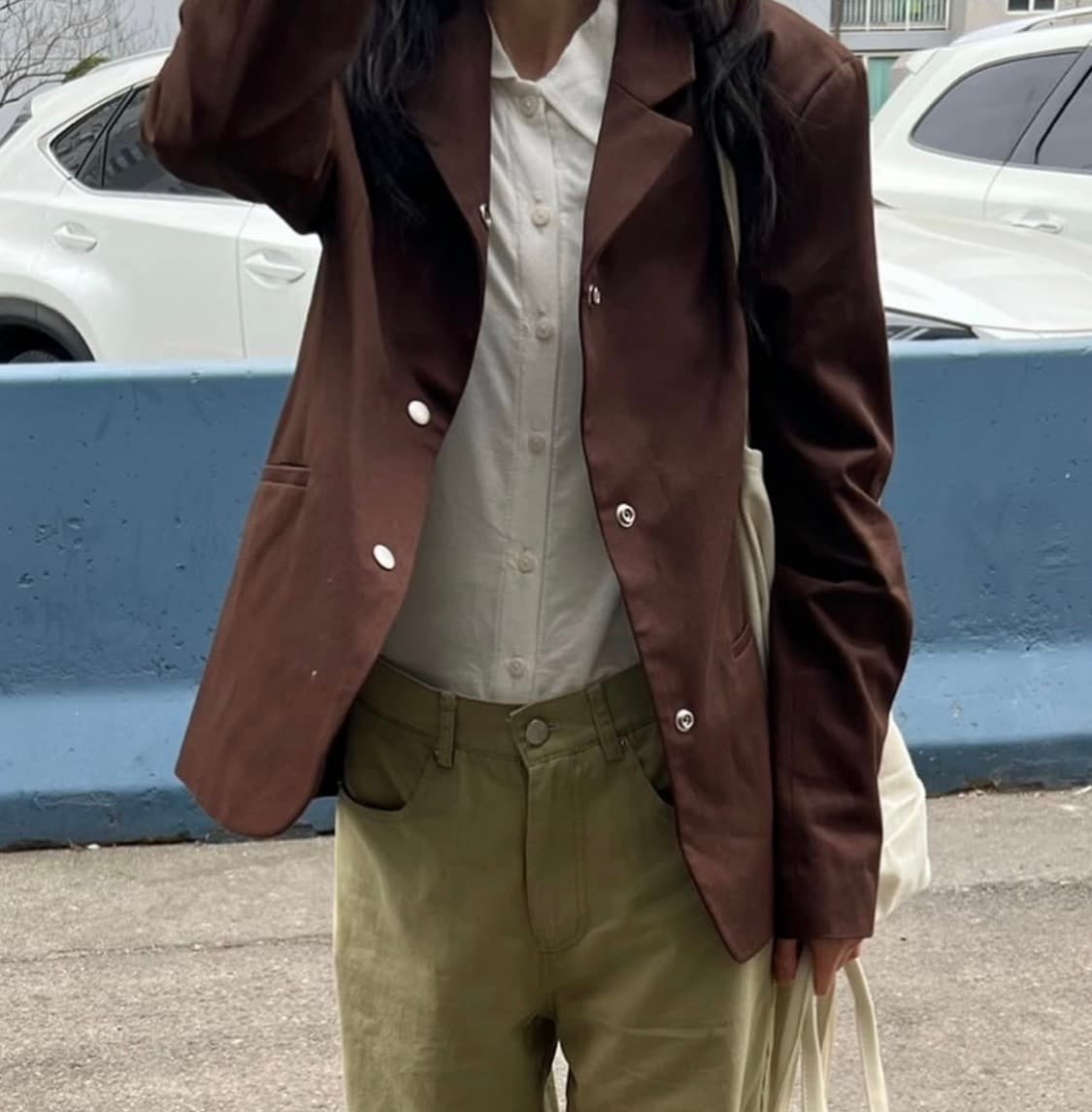 페스토 스몰카라 자켓 다크소일 상품이미지3