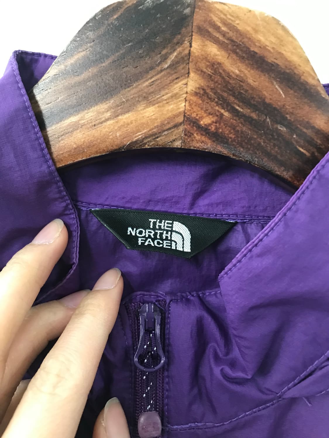 노스페이스 써밋시리즈 퍼플 경량 윈드 바람막이 자켓 상품이미지10