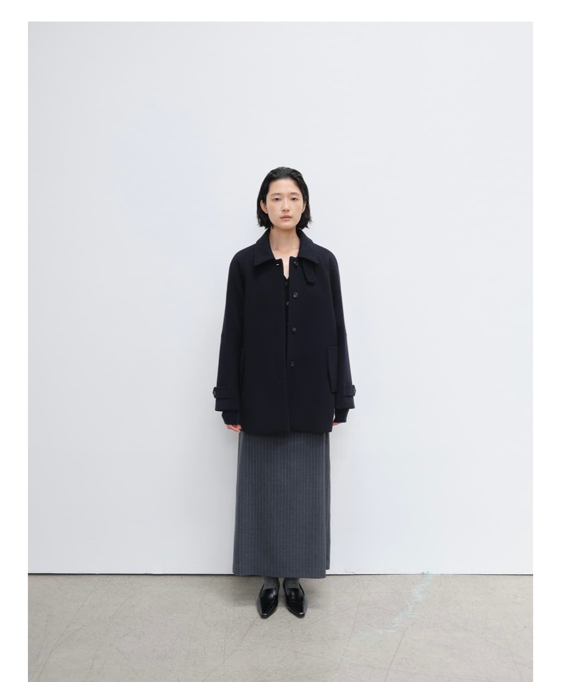 수토 울하프코트 네이비 상품이미지1