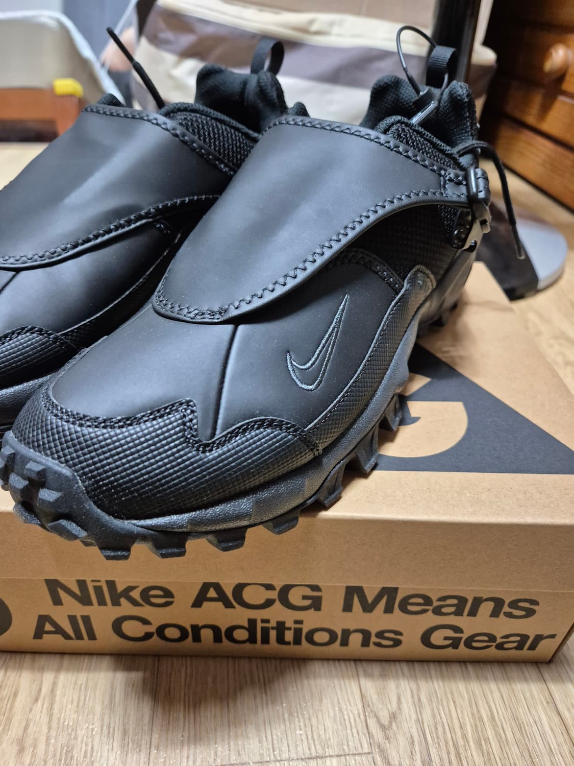 나이키 acg 파사드 블랙 새 상품 상품이미지4