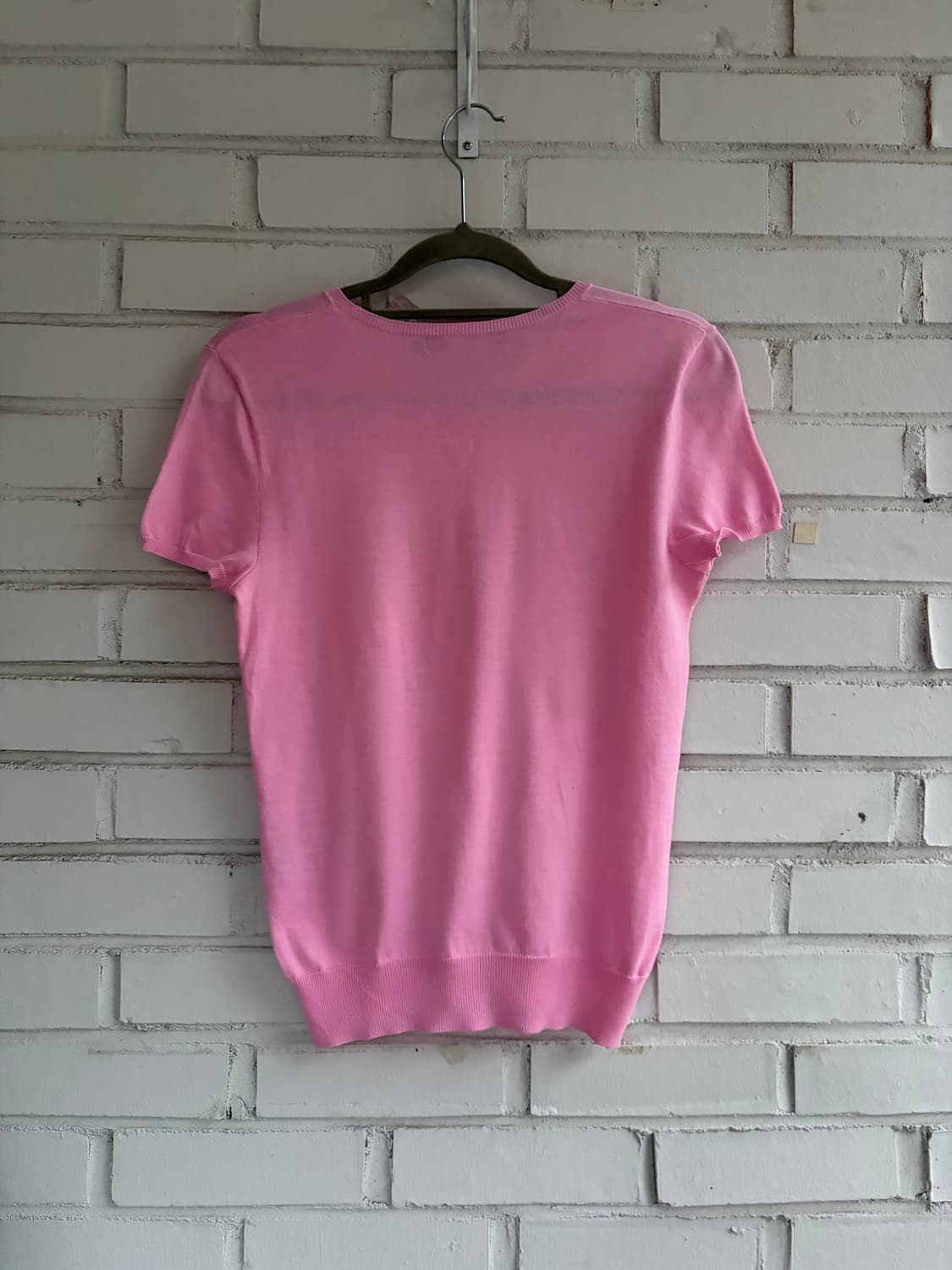 폴로 핑크 코튼 반팔 + 가디건 세트 상품이미지8