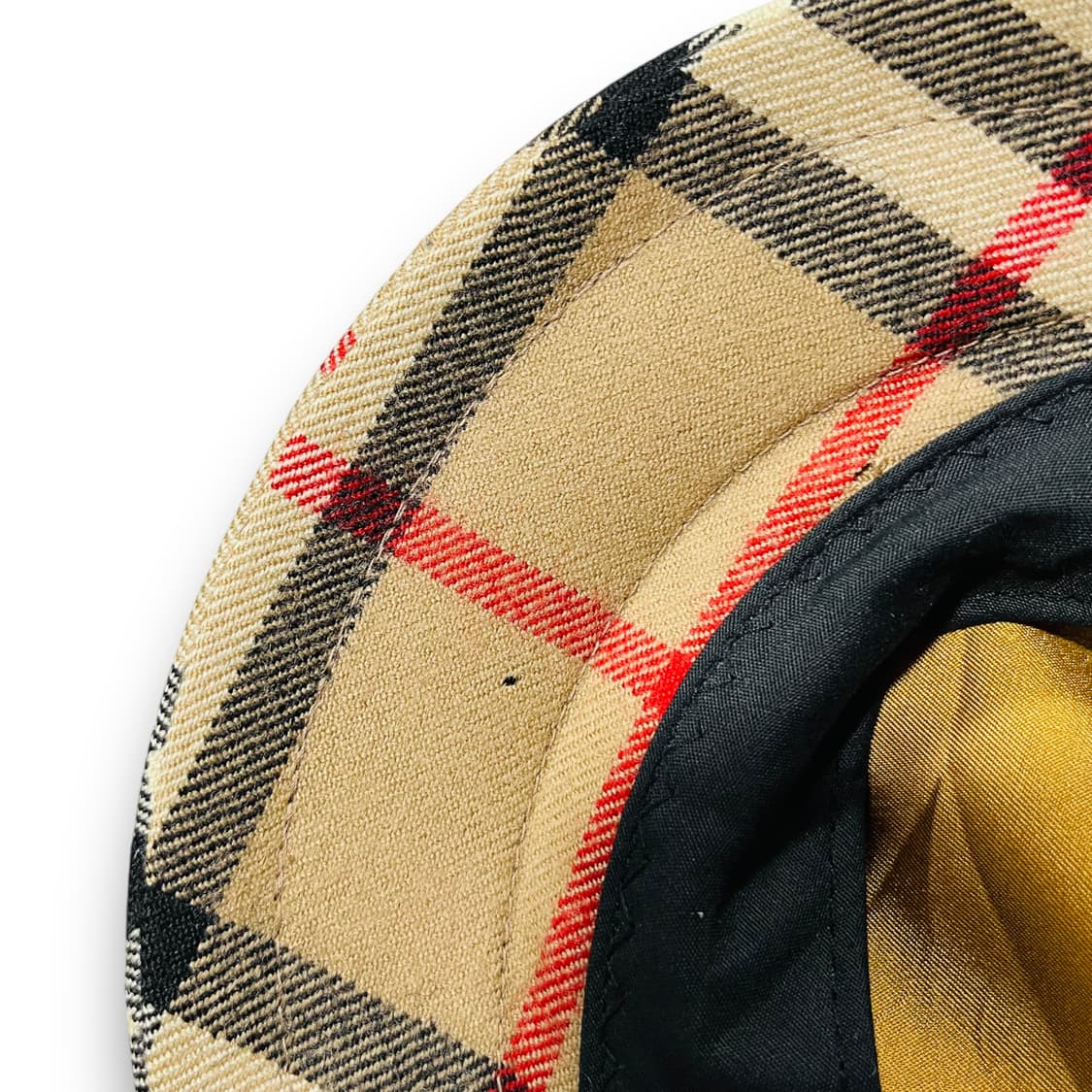 버버리 OG 구형 노바체크 패턴 헌팅캡 상품이미지10