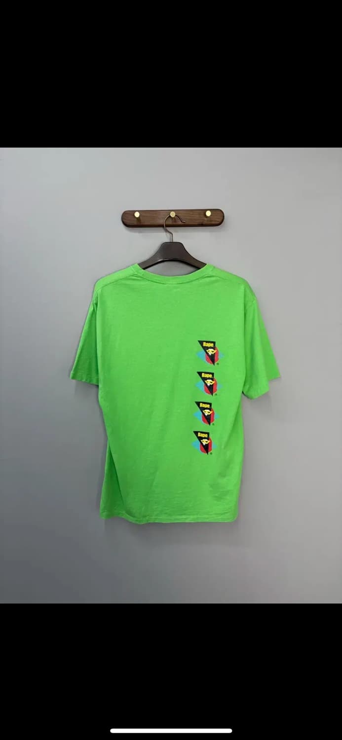 베이프 올드스쿨 그린 반팔 H1458 상품이미지4
