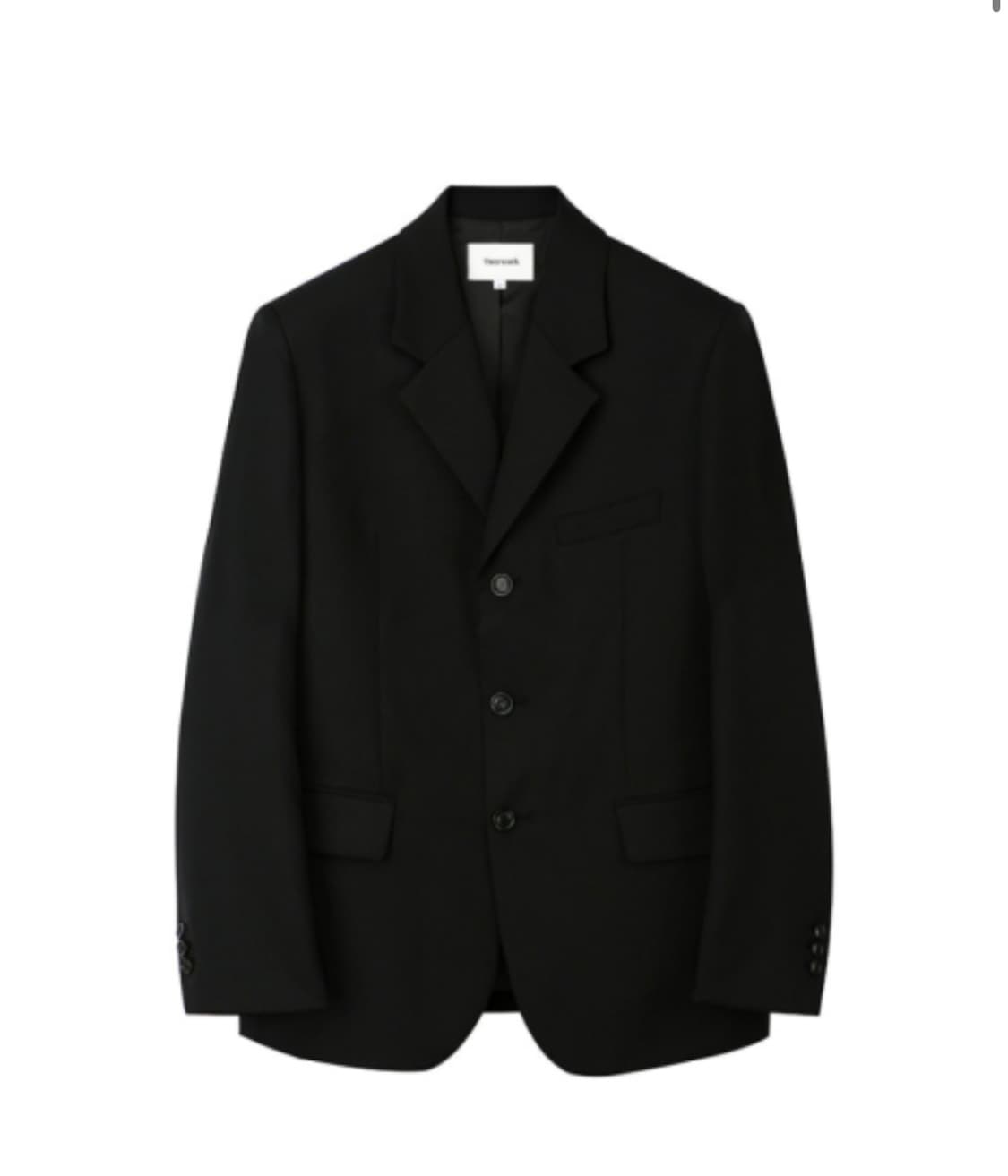 토니웩 crudo 3button 자켓(블랙) 상품이미지1