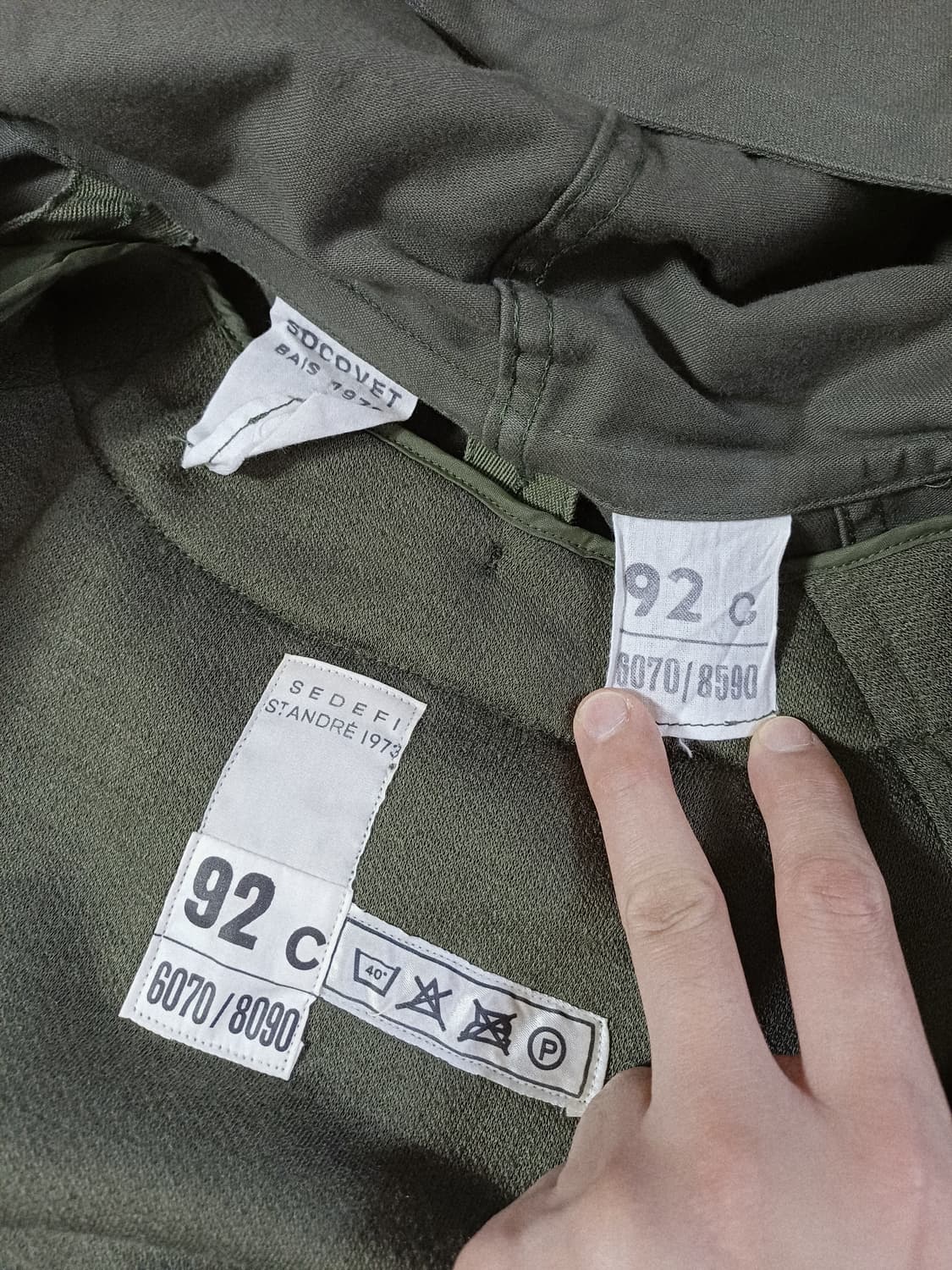 개파카의 아성을 뒤흔들 70's 프랑스군 S300 파카 상품이미지5