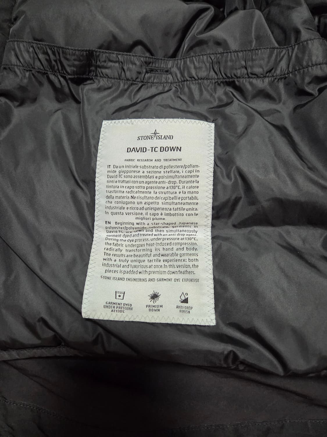 스톤아일랜드 데이비드 TC 다운 패딩 상품이미지7