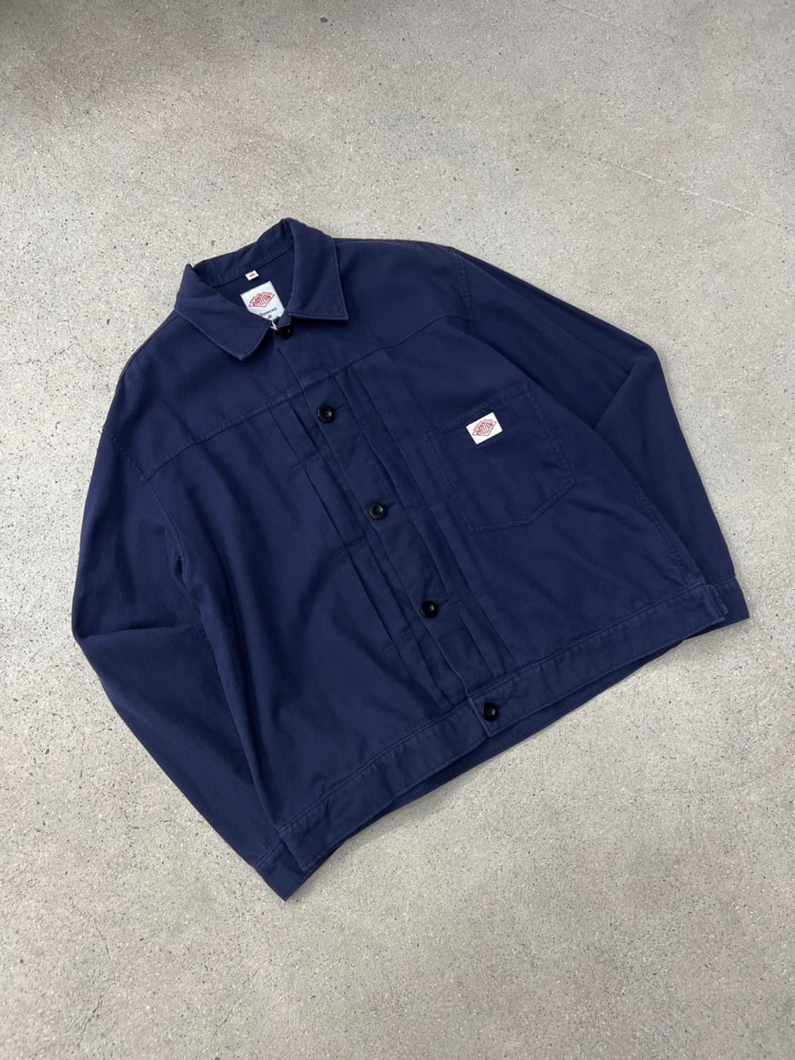 단톤 네이비 타입 1 트러커 셔츠 자켓 상품이미지2