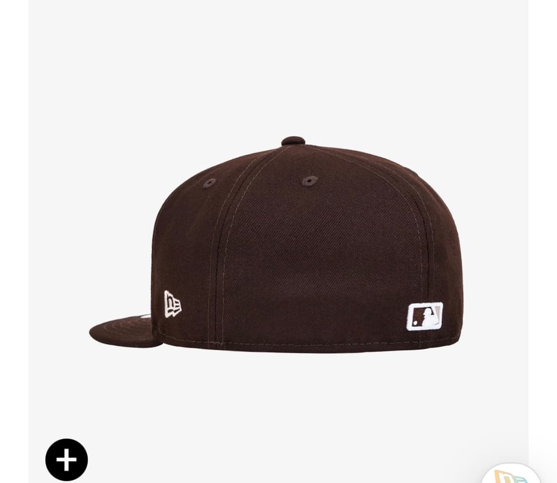 뉴에라 샌디에이고 59FIFTY 브라운 모자 7 5/8 상품이미지2