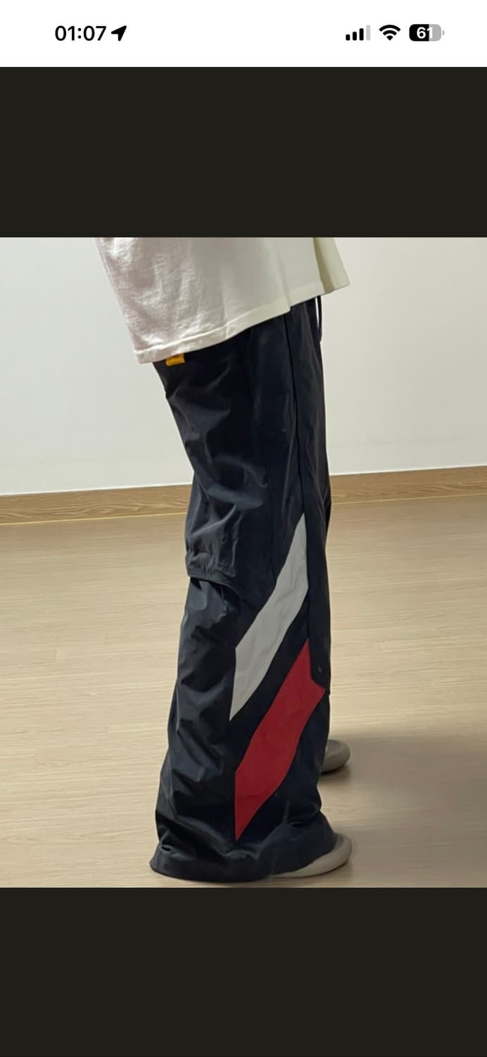 25FW 준지 립스탑 컬러블록 트랙팬츠 48 판매 상품이미지6