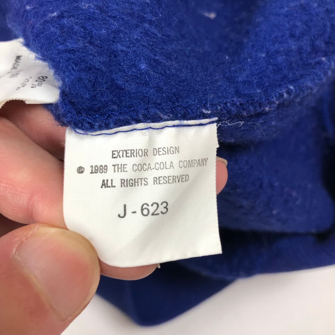 80s 89년도 코카콜라 coca cola 맨투맨 상품이미지8