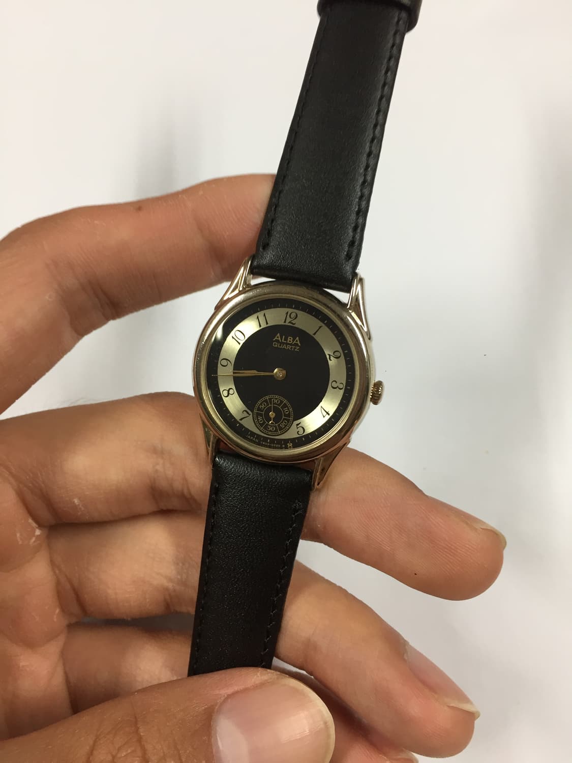 90s seiko alba quatz combi gold 상품이미지6