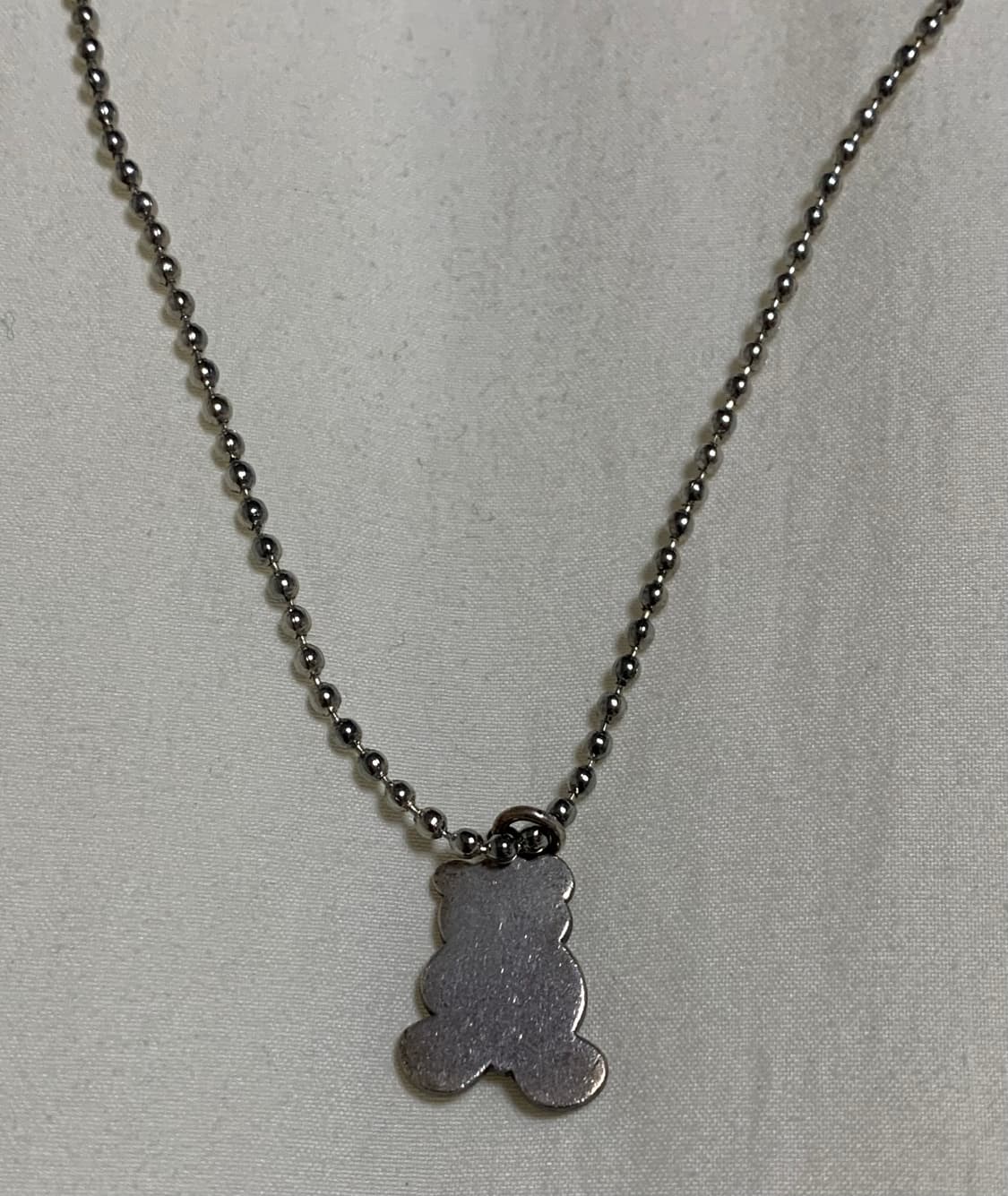 언더커버 아카이브 베어 곰돌이 목걸이 상품이미지2