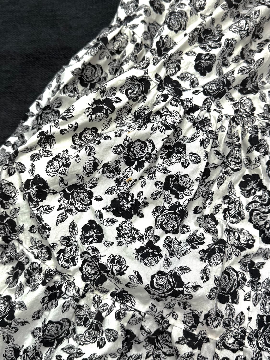 빈티지 플로럴 개더 스커트 상품이미지2