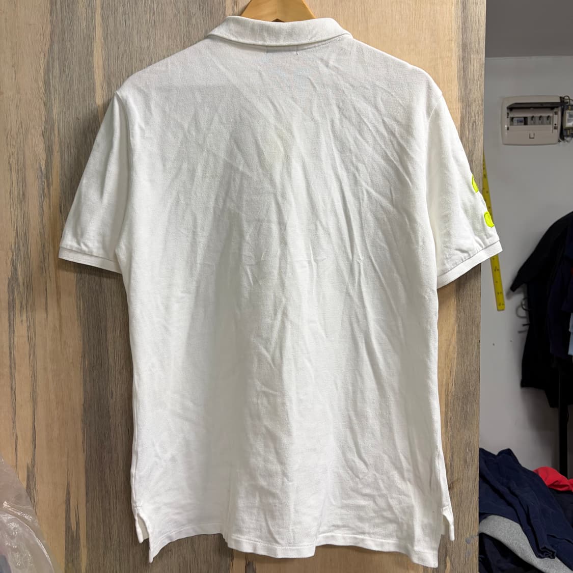 폴로 빅포니 화이트 치프키프 형광 딱붙 반팔 카라 티셔츠 키즈 XL 상품이미지7