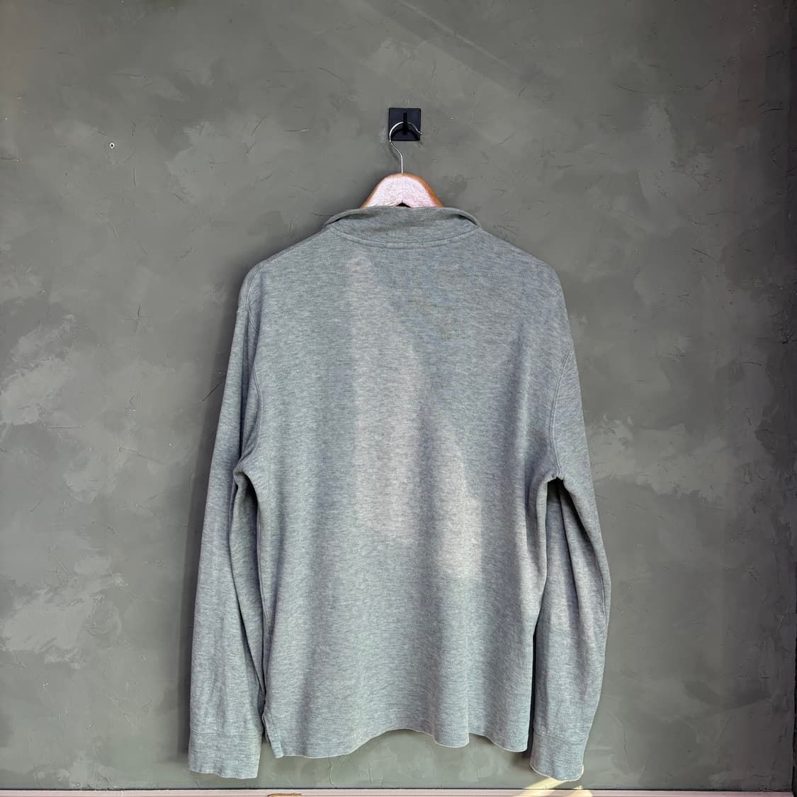 폴로 랄프로렌 니트 반집업 그레이 상품이미지5