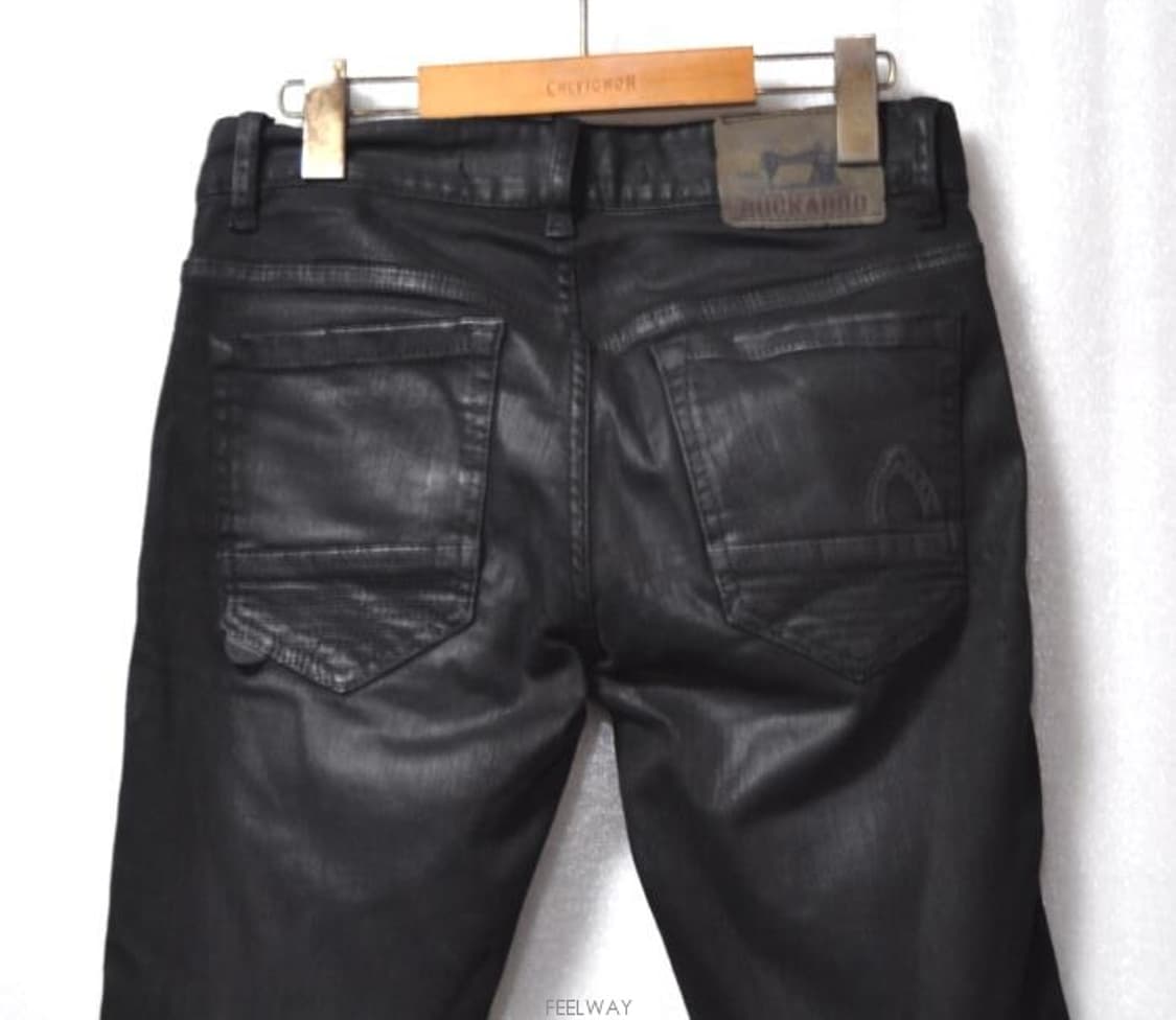 버커루/여성바이커코팅슬림스키니진(허리27) 상품이미지4