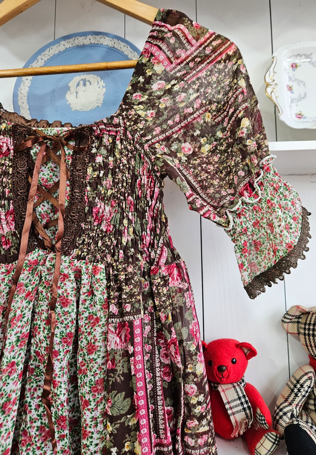 엑시즈팜 axes femme 플라워 원피스 상품이미지6