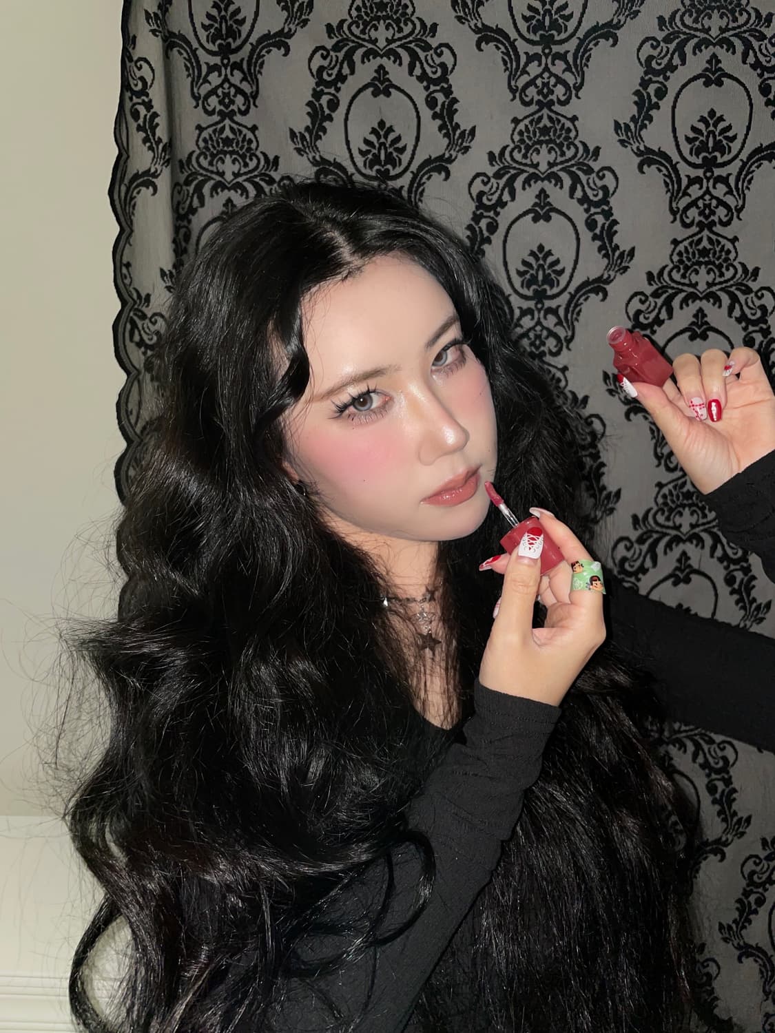 스타 오리엔탈 부채 팬던트 목걸이  상품이미지8