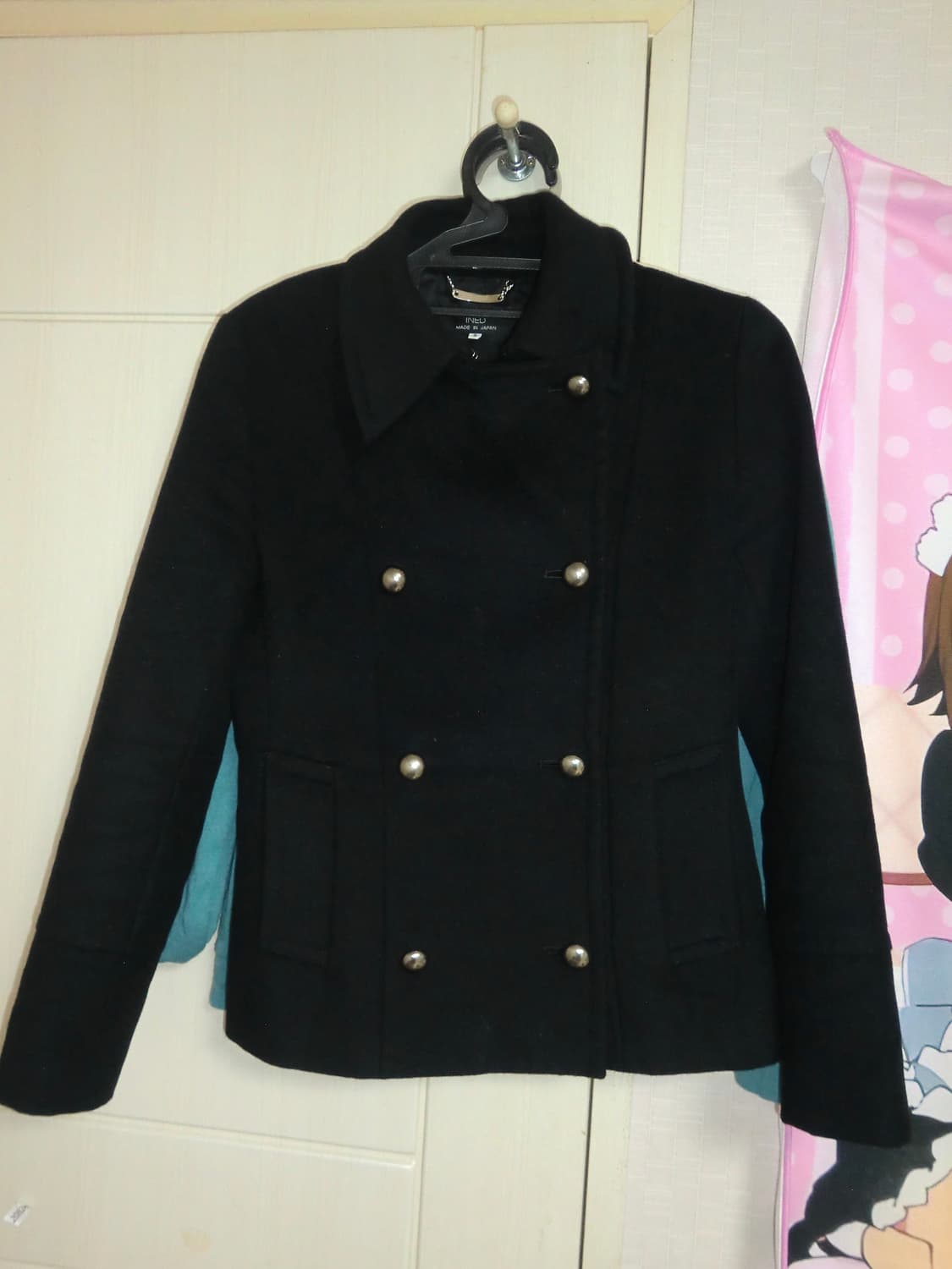 금장 버튼 숏코트 자켓 긱시크 펑크 빈티지 상품이미지1