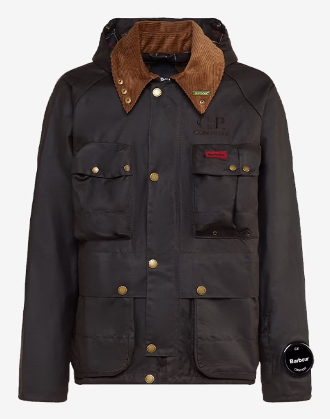 바버 X CP컴퍼니 Creel 왁스자켓 상품이미지2
