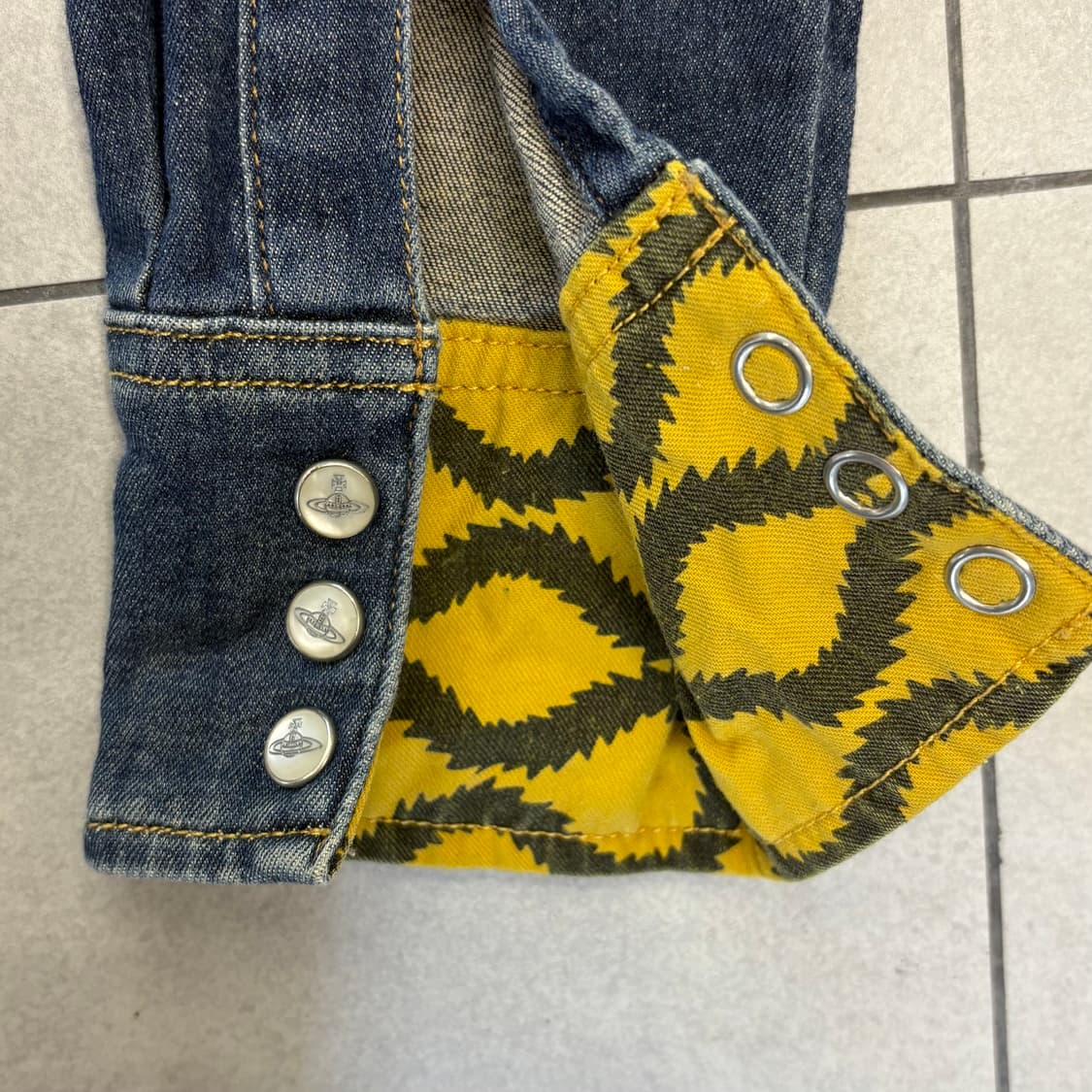 비비안 웨스트우드 x Lee 데님 셔츠 상품이미지9