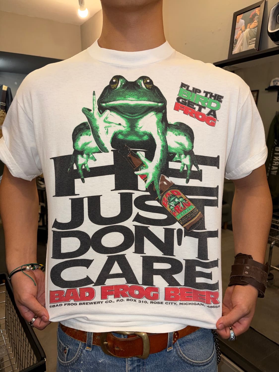90‘s Bad Forg Beer promo attitude T 상품이미지4