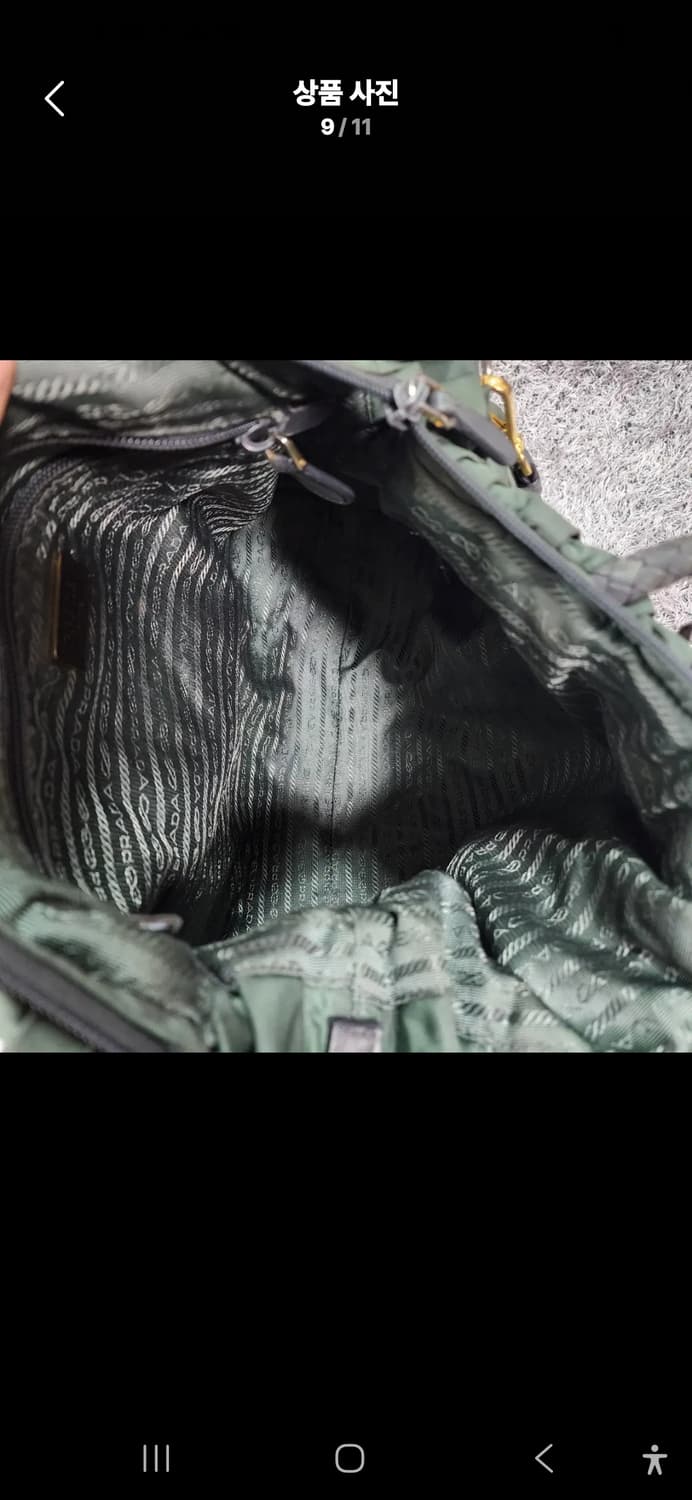 프라다 나일론 리본 토트백 숄더백 상품이미지9