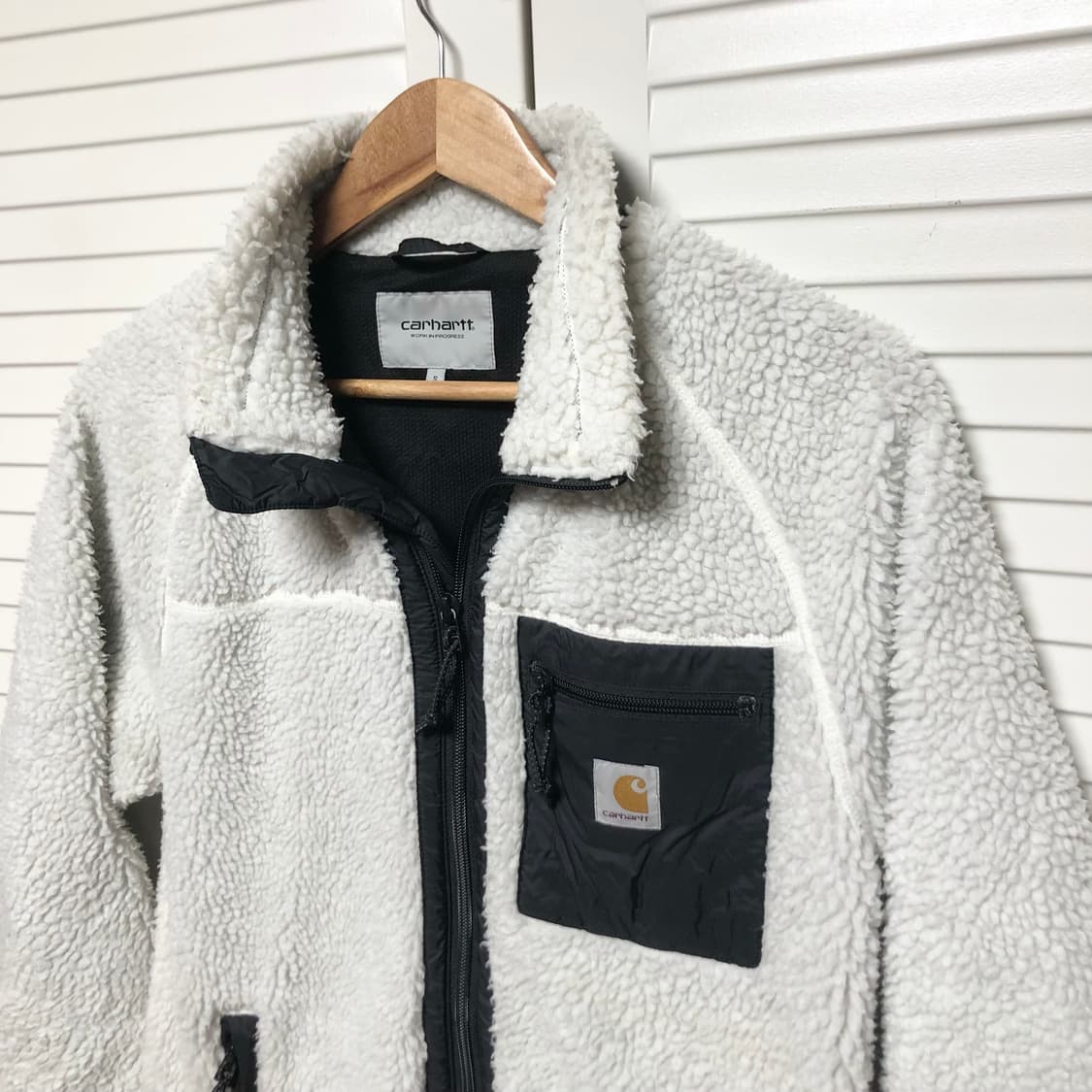 칼하트 후리스 자켓 깔끔 남여공용 상품이미지2