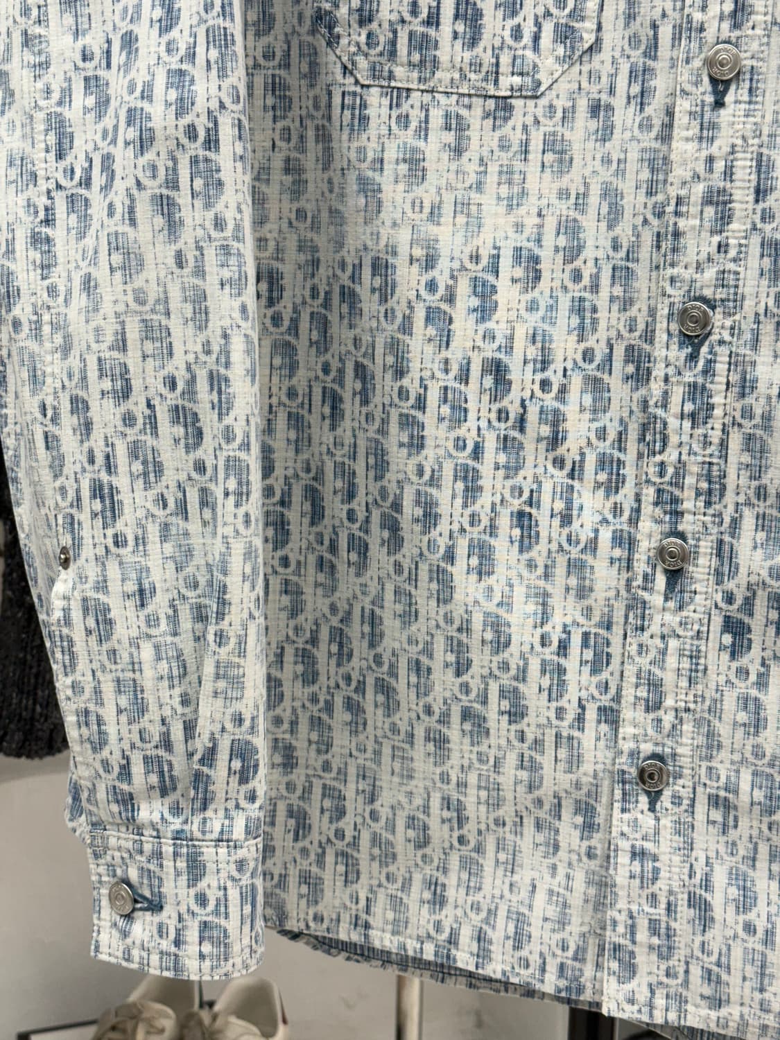 [41] 디올 오블리크 카스리 코튼 오버셔츠 상품이미지5